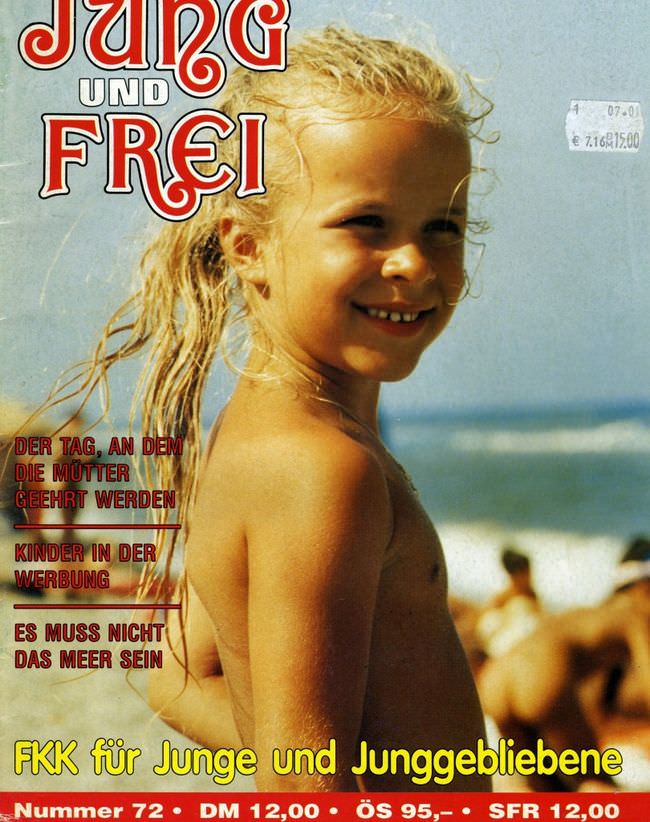 Jung und Frei Nr.72 - FKK naturism culture in Germany