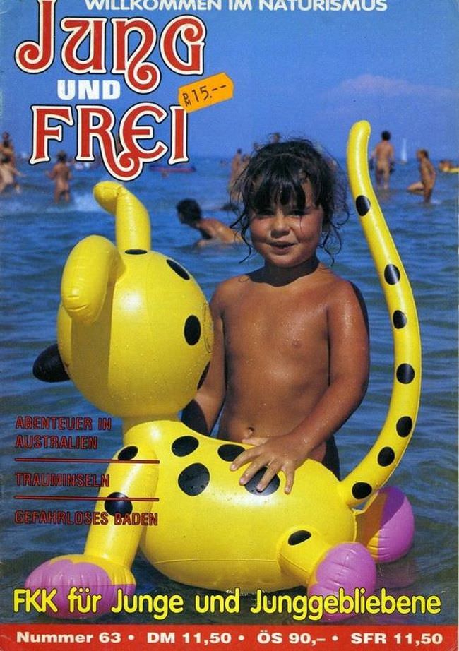 Jung und Frei Nr.63 - young and adult naturism photo