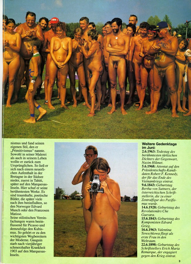 Jung und Frei Nr.61 - Bare nudist recreation and the history of naturism magazine