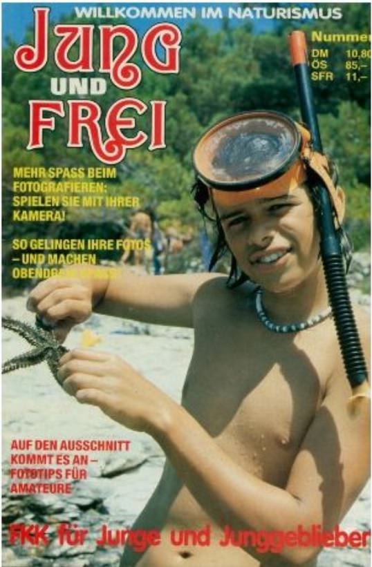 Jung und Frei Nr.35 - girls and boys nudists retro nudism magazine