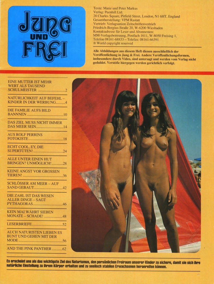 Jung und Frei Nr.72 - FKK naturism culture in Germany