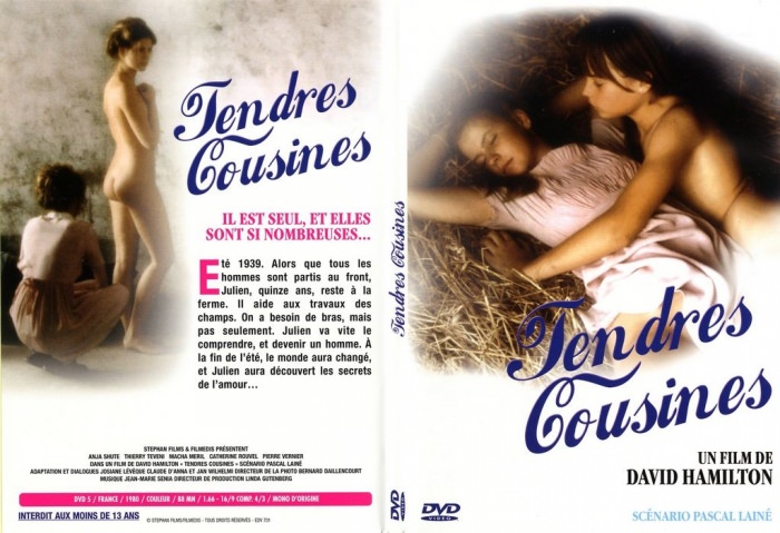 Tendres Cousines 1980 retro erotic film David Hamilton