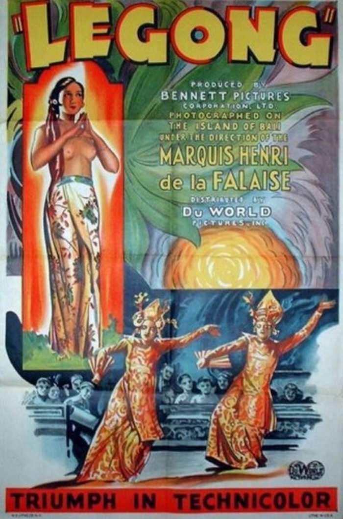 Legong: Dance of the Virgins 1935 [Bali India] Vintage ero film